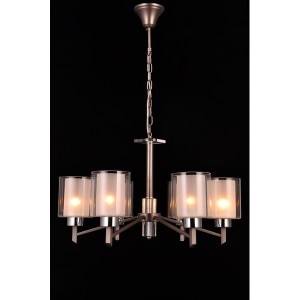 Подвесная люстра Double DOUBLE 81049-6C ANTIQUE SILVER