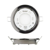 Точечный светильник  GX53/H2 BLACK CHROME 10 PROM