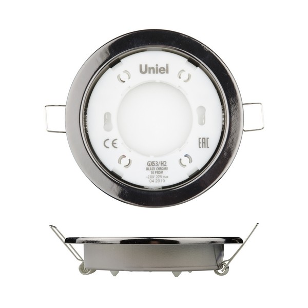 Точечный светильник GX53/H2 BLACK CHROME 10 PROM Точечный светильник GX53/H2 BLACK CHROME 10 PROM