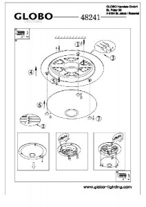 Потолочный светильник Amada 48241