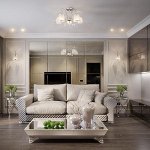 Потолочная люстра Liona 60065/5 серебро