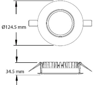 Точечный светильник TD 180471