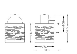 Бра Barca 15341-1