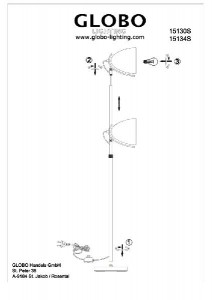 Торшер Jackson 15130S