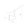 Трековый светильник Rails Heads A3058PL-1SI