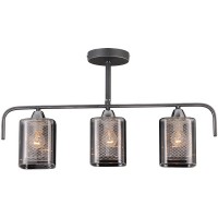 Потолочная люстра  75066/3C STAIN SILVER