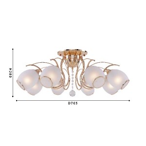 Потолочная люстра Adora 2445-8U