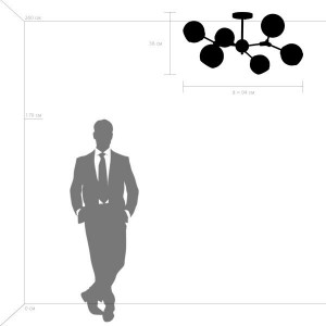 Потолочная люстра Beta 785067