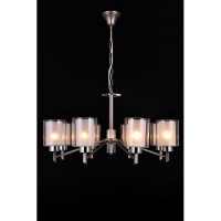 Подвесная люстра  DOUBLE 81049-8C  ANTIQUE SILVER