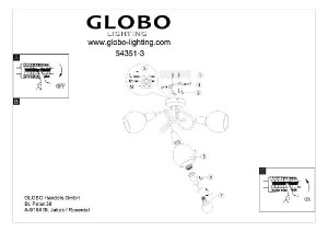 Потолочная люстра Elliott 54351-3