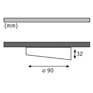 Точечный светильник 93582