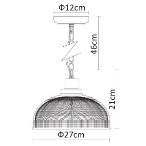 Подвесной светильник Ricardo A9187SP-1CC