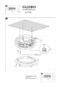 Настенно-потолочный светильник Marlon 41774