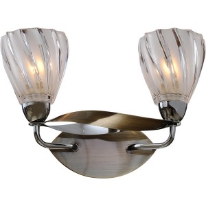 Бра 405 405-02-51CAB chrome + antique brass