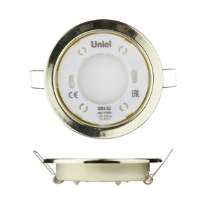 Точечный светильник  GX53/H2 GOLD 10 PROM