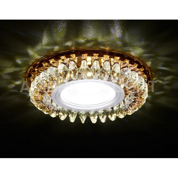 Точечный светильник Декоративные Кристалл Led+mr16 S220 BR Точечный светильник Декоративные Кристалл Led+mr16 S220 BR