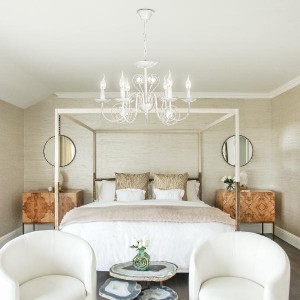 Подвесная люстра Tomas 60018/6 белый с золотом