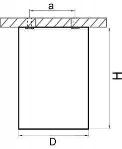 Точечный светильник RULLO 214496