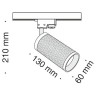 Трековый светильник Track lamps TR011-1-GU10-G