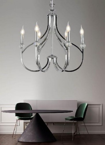 Подвесная люстра Archetype LDP 1250-6 CHR