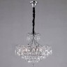 Подвесная люстра Crystal 10080/6 хром/прозрачный хрусталь Strotskis