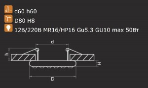 Точечный светильник MIRIADE 011902