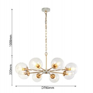 Подвесная люстра Marmore 2671-8P