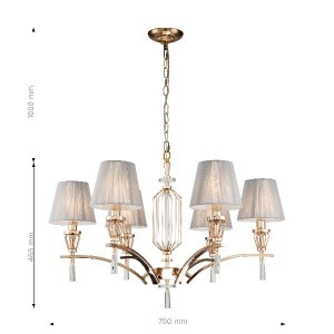 Подвесная люстра Sade 2690-6P