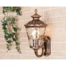 Настенный фонарь уличный Diadema черное золото Diadema U (GLYF-8046U) черное золото