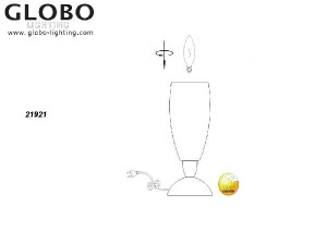 Интерьерная настольная лампа Auriga 21921