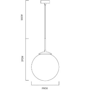 Подвесной светильник Volare A1561SP-1CC