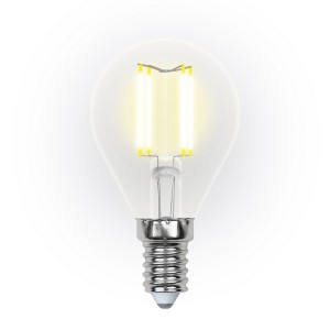 Лампочка светодиодная  LED-G45-5W/WW/E14/CL/DIM GLA01TR картон