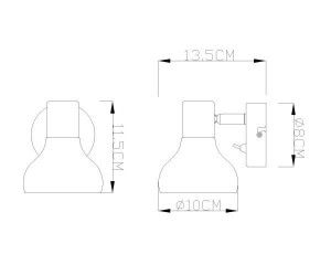 Спот Lothar 54921-1