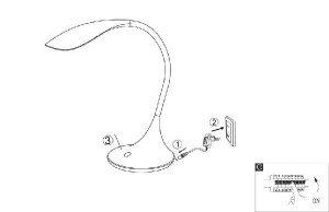 Интерьерная настольная лампа Shannon 58243