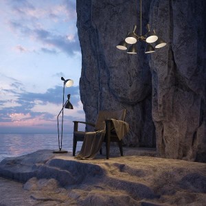 Торшер Rasto 4665/2F