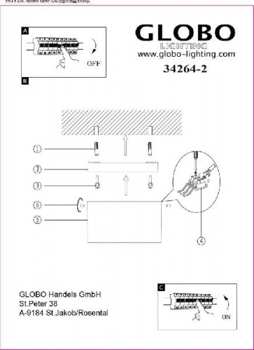 Архитектурная подсветка Skathi 34264-2