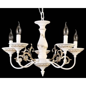 Подвесная люстра 11209 11209/5C WHITE GOLD, CERAMIC