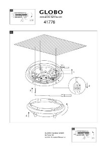 Настенно-потолочный светильник Marlon 41776