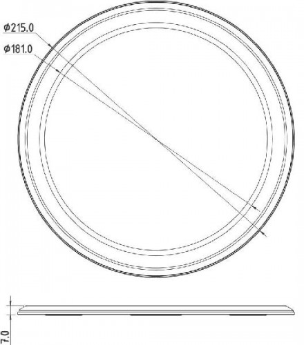Потолочный светильник Flat 565145