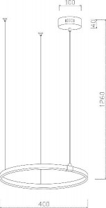 Подвесной светильник Elaro 342036