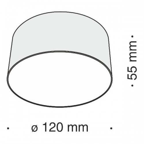 Потолочный светильник Zon C032CL-L12W4K