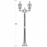 Наземный фонарь  91408L A Bl