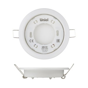 Точечный светильник  GX53/H2 WHITE 10 PROM