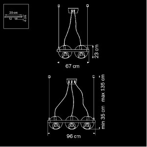 Подвесной светильник Palla 803161