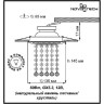 Точечный светильник Pattern 370133