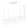 Подвесной светильник Plant 9382