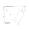 Крепление для светильников VL-M VL-M3-BL