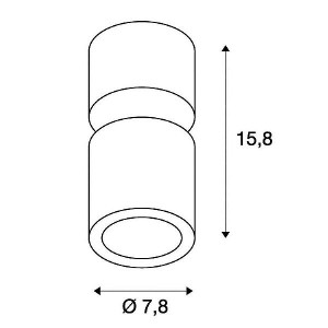 Точечный светильник Supros 116330
