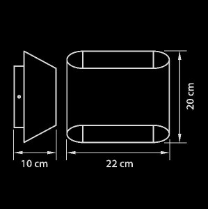 Настенный светильник Muro 808623
