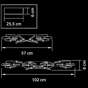 Потолочная люстра Ovale 784246